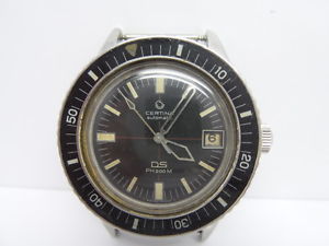 Vintage Certina DS PH 200m  Automatic Diver CrossDial