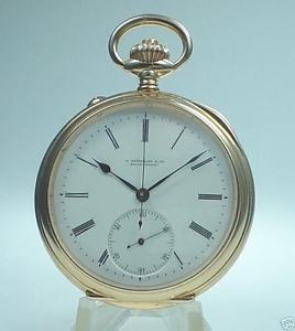 A. LANGE & SOHNE 18K GOLD POCKET WATCH