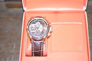 LARGE HAMILTON ROSE GOLD STAINLESS STEEL CHRONOGRAPH SPECIAL EDITION RARE