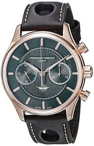 Frederique Constant Men's FC397HDG5B4 VintageRally Analog Display Swiss Autom...