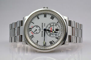 Ulysse Nardin Marine Chronometer 263-22 in Stahl unpoliert – Papiere