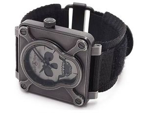 Limited Edition of 999 BELL & ROSS BR01-92 Airborne II Skull Automatic Warranty