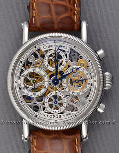 Chronoswiss Opus SKELETT CHRONOGRAPH Ref: CH-7523 (NP. € 8000) ! TOP & CLEAN !!!