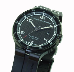 Original Porsche Design Herren Uhr Automatik Flat Six P635043041254, 2760 Euro