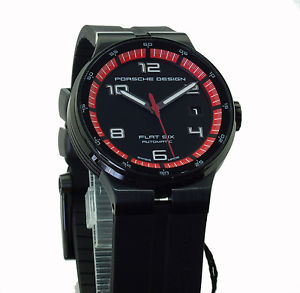 Original Porsche Design Herren Uhr Automatik Flat Six P635143441254, 2660 Euro