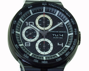 Porsche Design Herren Uhr Chrono Automatik Flat Six P636043040275  UVP 4390 Euro