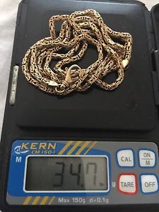 Kette Königskette 585 /14K Gold