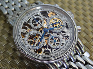 Chronoswiss Opus Men's Automatic Watch Chronograph Skeleton CH7523 C.741S