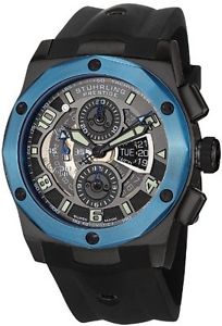 Stuhrling Prestige 311B 33U61 Homme Suisse Automatique Valjoux 7750 Inoxydable