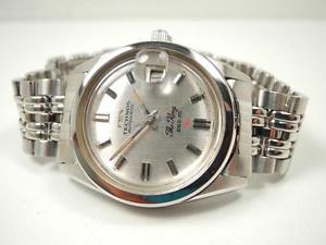 VINTAGE 1960s TECHNOS THE KING 250M  DIVER WATCH . SERVICED