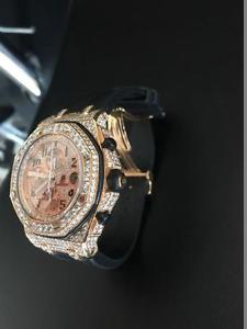 Audemars Piguet Royal Oak Offshore 18K Rose Gold with Diamonds! 120K Watch! 44MM