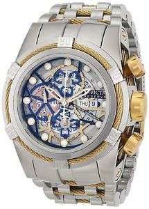 Invicta Men's 12759 Bolt Analog Display Swiss Automatic Silver Watch