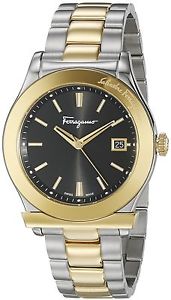 Salvatore Ferragamo Men's FF3910015 FERRAGAMO 1898 Analog Display Quartz Two ...