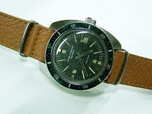 VERY RARE 60'S GIRARD PERREGAUX DEEP DIVER AUTO 328144 MAN'S WATCH