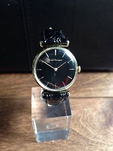 GIRARD PERREGAUX SWISS 18K SOLID GOLD MEN'S WATCH, ANALOG 17 JEWELS