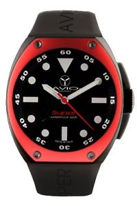 Avio Milano Men's AVI SA BK 1001 Super Tonneau Interchangeable Bezel Date Watch