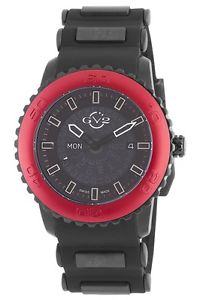 GV2 by Gevril Men's 9702 Aurora Luminous Limited Edition Silicone Date Watch