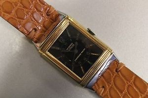 JAEGER LE COULTRE REVERSO EBERHARD MILANO WATCH UHREN OROLOGIO MONTRE GOLD STEEL