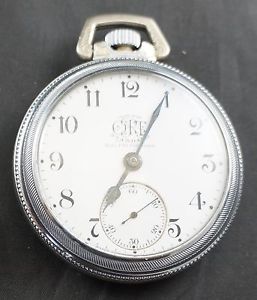 BALL & Co  OFFICIAL STANDARD SIZE 16 LEVER SET 17 JEWEL RAILROAD POCKET WATCH