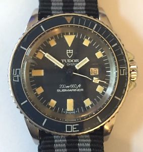 Rare Vintage Tudor "Prince Oyster Date Submariner" Watch Mid-Size 94400