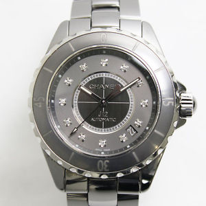 Authentic Chanel J12 Chromatic 12P diamond H3242 Men's automatic Wristwatch 822