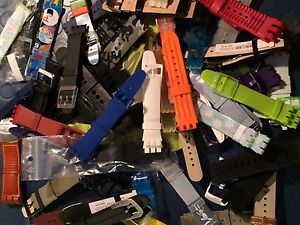 LOTTO STOCK 450 PZ STRAP WATCH CINTURINI SWATCH OROLOGIO BAND UHR VINTAGE COMMM