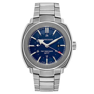 JeanRichard Terrascope GMT Men's Automatic Watch 60520-11-401-11A