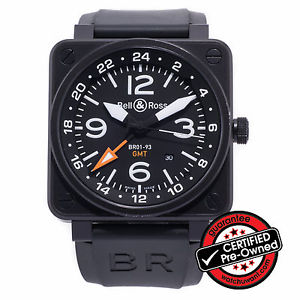 Bell & Ross BR 01-93 GMT 24h Ref. BR0193-GMT - Pre-Owned