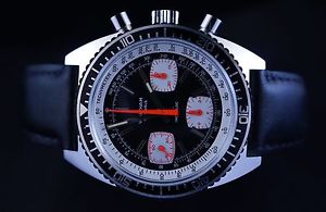 VINTAGE WALTHAM INCABLOC MINT CONDITION CHRONOGRAPH TACHYMETER VALJOUX 7736