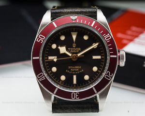Tudor 79220R 79220 Heritage Black Bay SS "Snowflake" Hands