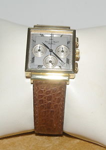 I W C   MONTRE  CHRONOGRAPHE CARRE  OR 18 CTS VINTAGE SQUARE  CHRONOGRAPH