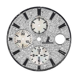 Audemars Piguet Royal Oak Offshore 42mm Diamond Pave Mother of Pearl Subdials Cu