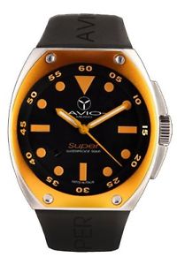 Avio Milano Men's AVI SA AC 1002 Super Tonneau Interchangeable Bezel Watch