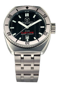 Avio Milano Men's AVI SUB AC SL Subtype Stainless Steel Luminous Date Watch