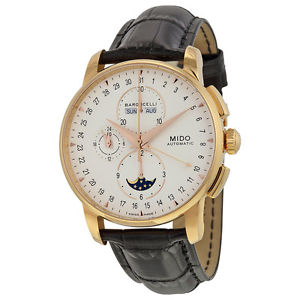 Mido Baroncelli Moonphase Chronograph Automatic Mens Watch M86073M142