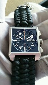 Fortis Square Swiss Made Automatic Chronograph Mint Condition 667.10.141