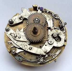 Verge fusee, Dumb quarter repeater by Antram London maker to the king c 1710