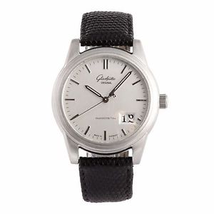 GLASHUTTE ORIGINAL SENATOR PANORAMA DATE LEATHER BAND AUTOMATIC MEN'S WATCH