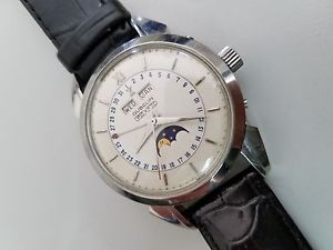 Gubelin stainless steel triple date moonphase automatic zodiac