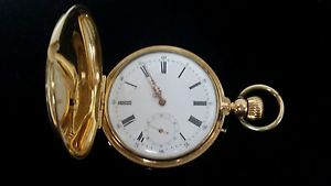 Girard perregaux 18k gold pivoted detent helical hairspring chronometer