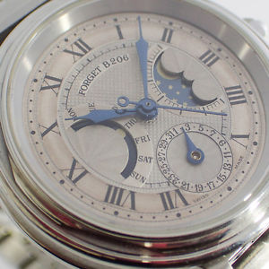 FORGET CHRONOMETER MIT KALENDER UND MONDPHASE MOON CALENDAR 34mm UHR Ref. B206