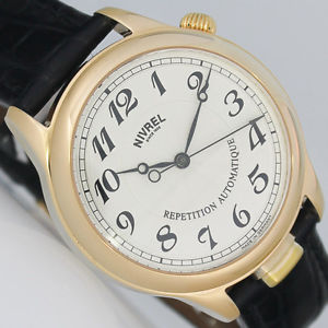 NIVREL 5 MINUTEN REPETITION CLASSIQUE GOLD REVISION 2/2015 UHR Ref. N950.001R