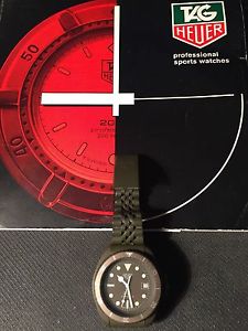 Tag Heuer PVD Military style vintage watch