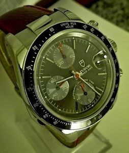 TUDOR PRINCE DATE 79260 AUTOMATIC CHRONOGRAPH FULL SET & 1 YEAR WARRANTY