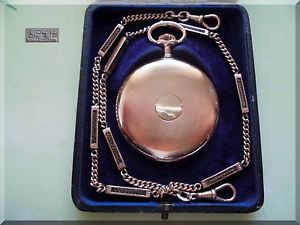 Taschenuhr 14K 585er Gold SAVONETTE  German Pocket-Watch Fritz Nöbel München***