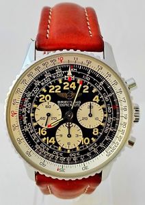 BREITLING VINTAGE NAVITIMER 24 H COSMONAUTE II A 12022 42MM MANUAL B & P - 1 YW