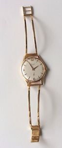 Vintage Barrett 18K Yellow Gold 17 Rubis  Watch - Self Winding - Working