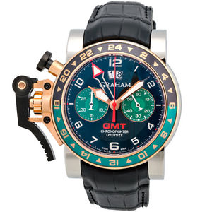 GRAHAM CHRONOFIGHTER OVERSIZE GMT CHRONOGRAPHE MONTRE HOMME – 2OVGG.B16A