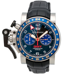 GRAHAM CHRONOFIGHTER OVERSIZE GMT CHRONOGRAPHE MONTRE HOMME – 2OVGS.B26A