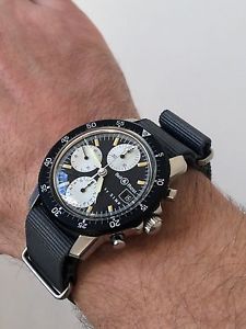 BELL&ROSS 103 NOS PANDA CHRONOGRAPH BY SINN 90'S VINTAGE B&R NEW OLD STOCK